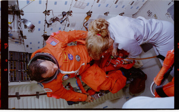 Astronaut Charles Bolden Preps for Deorbit