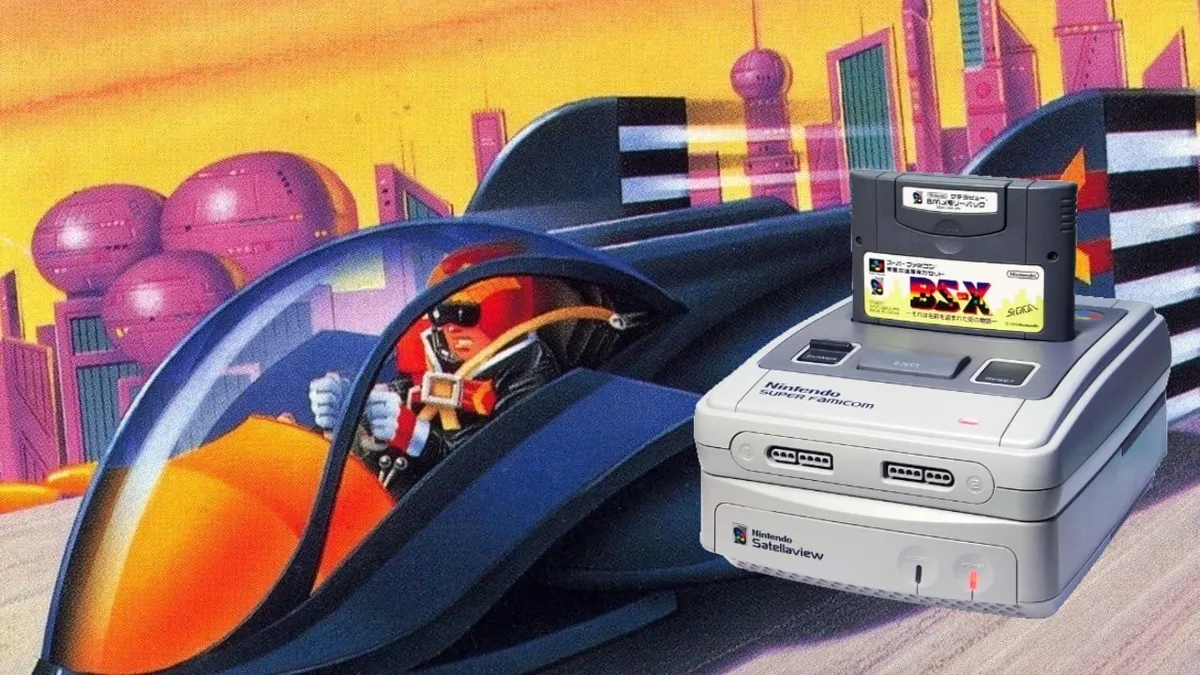 F-Zero courses from a dead Nintendo satellite service restored using VHS and AI