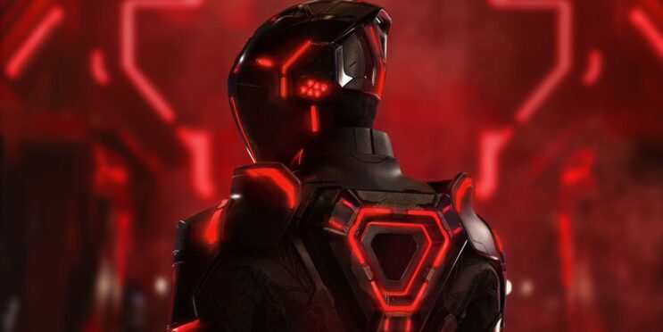 First Tron 3 Image Reveals Full Look At Jared Leto’s Mystery Character Decked Out In Red Light Suit