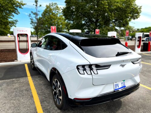 Ford EV owners will get free adaptors for Tesla’s Supercharger network soon