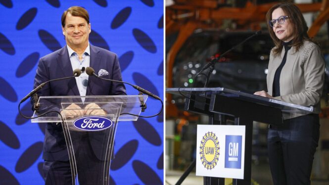 Ford, GM CEOs open to partnerships to compete with China