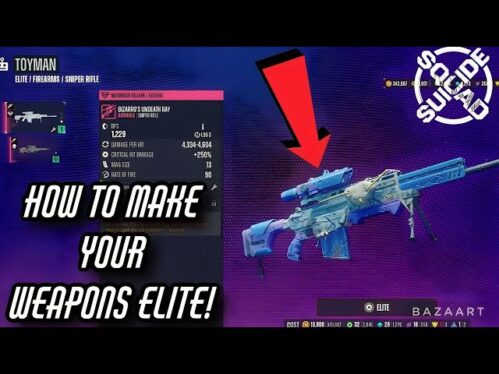 How To Get Elite Weapons & Gear In Suicide Squad: Kill The Justice League