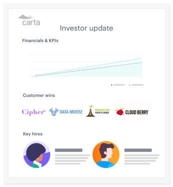 How to write your monthly investor update