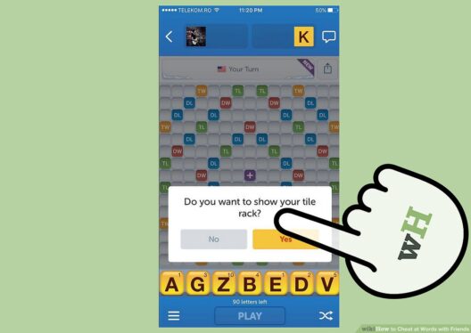 If you really want to, here’s how to cheat in Words With Friends