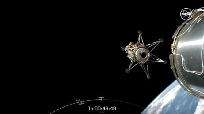 Intuitive Machines’ private Odysseus probe snaps 1st moon photo, enters lunar orbit ahead of historic landing attempt