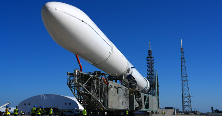 Jeff Bezos’ Blue Origin Rocket Moves Closer to Launch