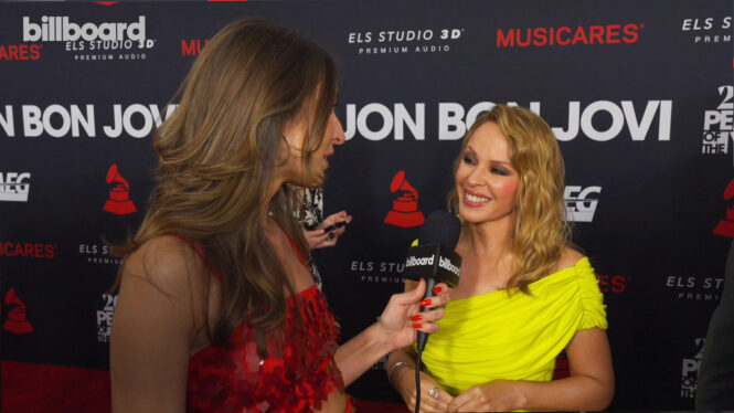 Kylie Minogue On “Padam Padam” Going Viral, Being Honored With The Icon Award At Billboard Women in Music & More | MusiCares Person of the Year 2024