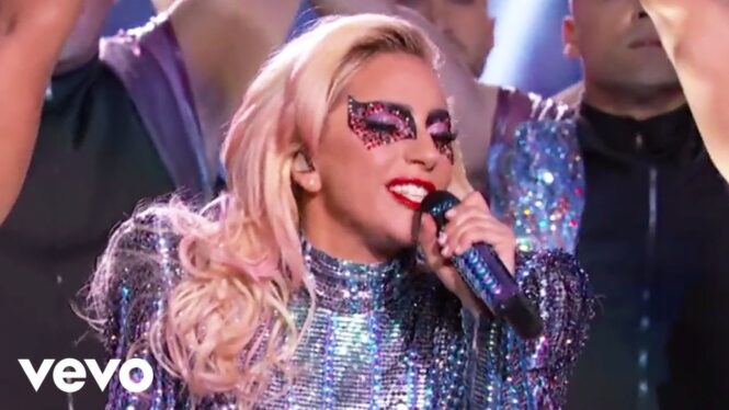 Lady Gaga Recreates Her Halftime Show Glitter Makeup Look at 2024 Super Bowl