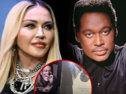 Madonna Takes Luther Vandross Out of Celebration Tour AIDS Tribute At Estate’s Request