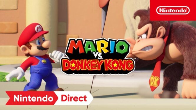 Mario vs. Donkey Kong is an odd, eye-catching ode to simpler times