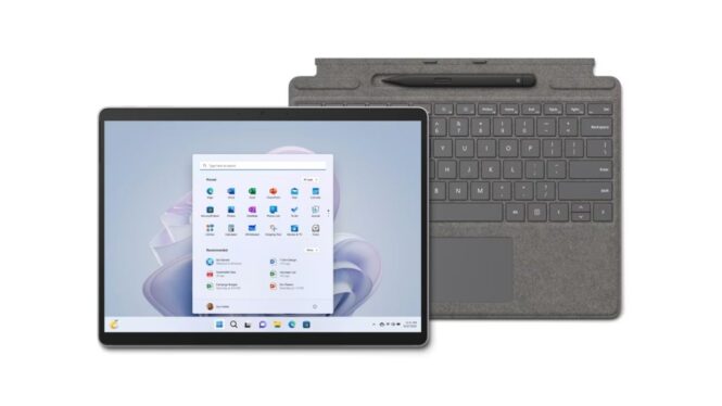Microsoft Surface Pro 9 with Surface Pro Keyboard is $440 off