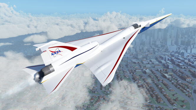 NASA Instruments Will Listen for Supersonic X-59’s Quiet ‘Thump’