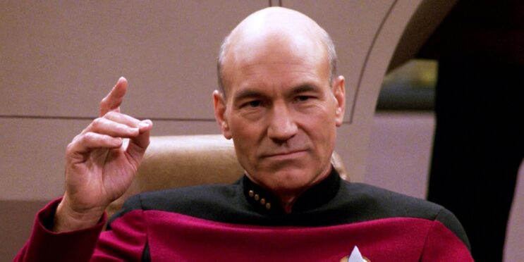 Patrick Stewart Said &quot;Not Enough Screwing Or Shooting&quot; For Captain Picard On Star Trek: TNG