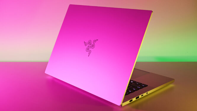 Razer Blade 14 gaming laptop with an RTX 4060 is $400 off