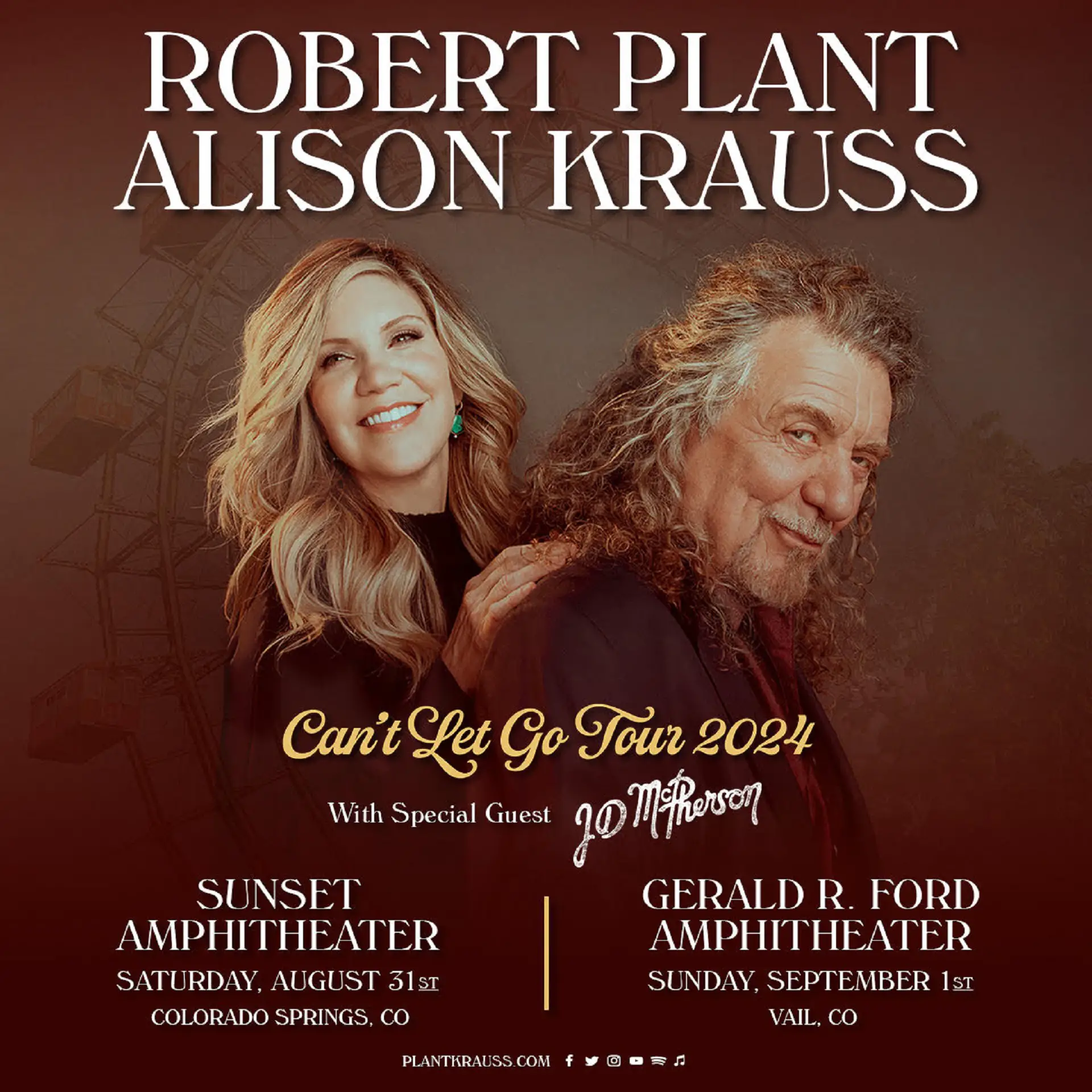 Robert Plant & Alison Krauss Return With Can’t Let Go Tour 2024: See the Dates