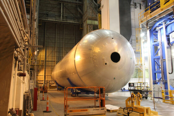 Rocket Propellant Tanks for NASA’s Artemis III Mission Take Shape