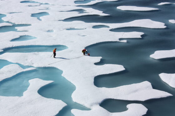 Studying Arctic Ice