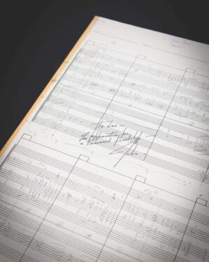 Take a Look at John Williams’ Original Music Manuscript for the Star Wars Theme