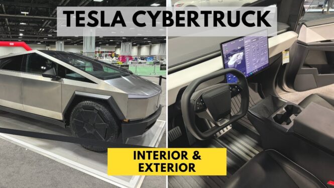 Tesla Cybertruck First Look: Exterior and Interior Review