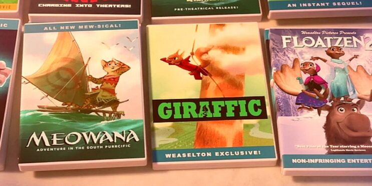 The Giraffic DVD In Zootopia Is A Reference To This Canceled Disney Movie