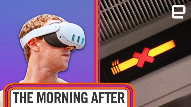 The Morning After: Zuckerberg’s Vision Pro review, and robotaxis crashing twice into same truck.