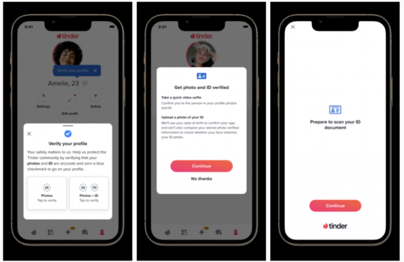 Tinder is expanding ID verification to the US, UK, Brazil and Mexico