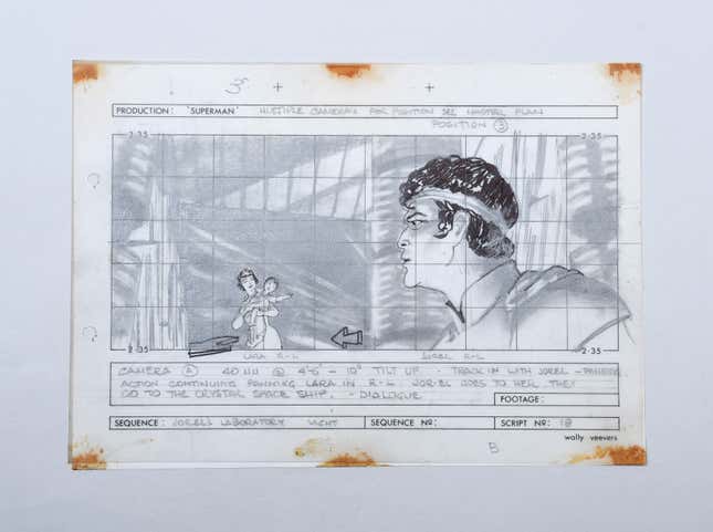 Vintage Superman Storyboards Offer a Rare Glimpse Behind the Scenes