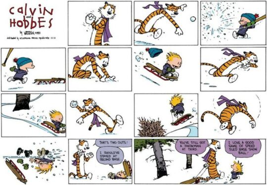 10 Calvin and Hobbes Comics That Showcase Bill Watterson’s Jaw-Dropping Art