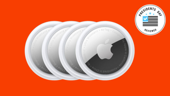 A four-pack of Apple AirTags is down to its lowest price yet of $75