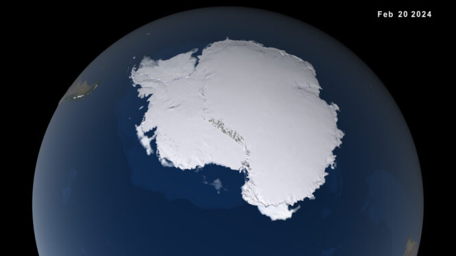 Antarctic Sea Ice Near Historic Lows; Arctic Ice Continues Decline