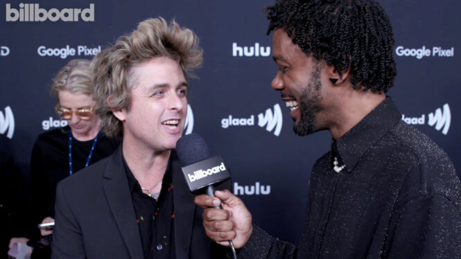 Billie Joe Armstrong On Green Day’s New Music, Collaborating With Beyoncé & More | GLAAD Media Awards 2024