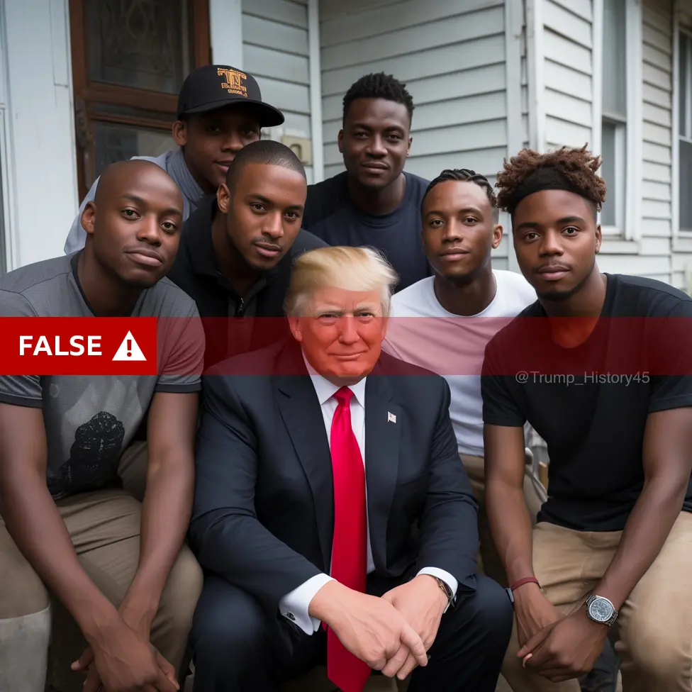 Black Trump Supporters Are Being AI-Generated