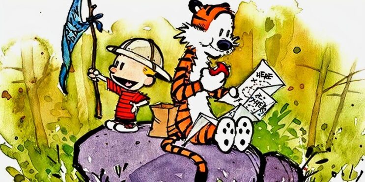 Calvin & Hobbes’ Very First Comic Reveals the Hilarious Way They Met