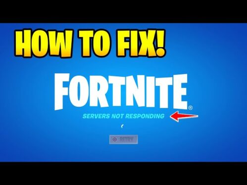 Can you fix the Fortnite servers not responding error?