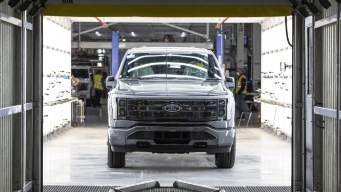 Ford cuts jobs at F-150 Lightning plant in Dearborn, MI as EV sales slow