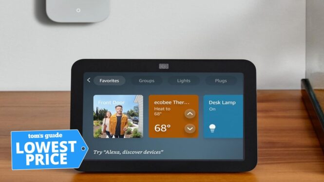 Go smart or go home: Amazon’s Echo Show 8 smart display is $50 off