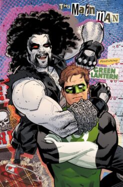 Green Lantern vs. Lobo Gets a Hilarious Twist In Charming Cover Art