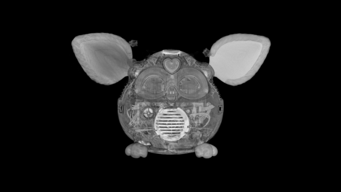 Here’s What the Furby and Other Gadgets Look Like in a CT Scanner