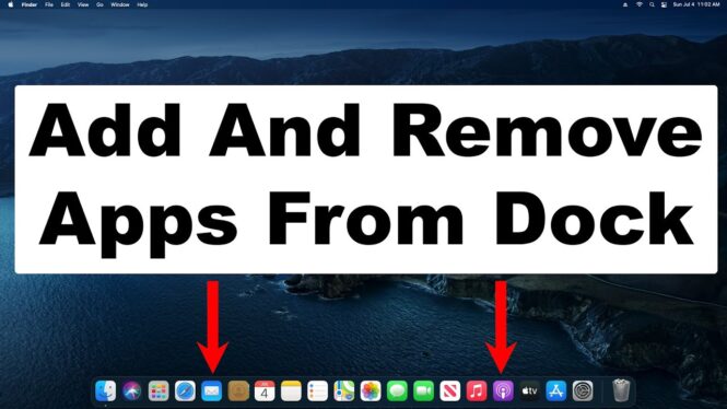 How to add and remove apps from the Dock on Mac