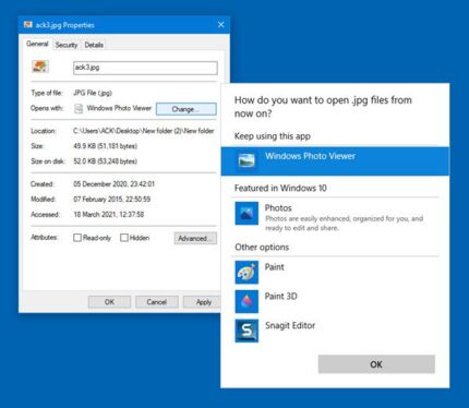 How to change file associations in Windows 11