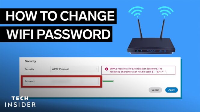 How to change your router’s Wi-Fi password