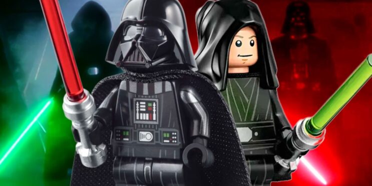 How To Connect Both LEGO Star Wars Hallway Scenes (Luke Skywalker and Darth Vader)