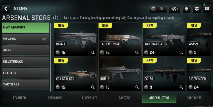 How To Get Arsenal Coins In CoD: Warzone Mobile