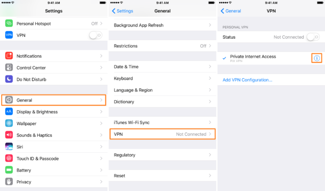 How to set up a VPN on an iPhone or iPad
