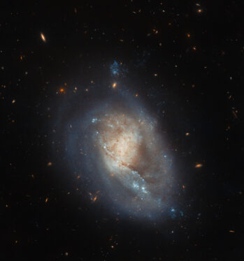 Hubble Views a Galaxy Under Pressure