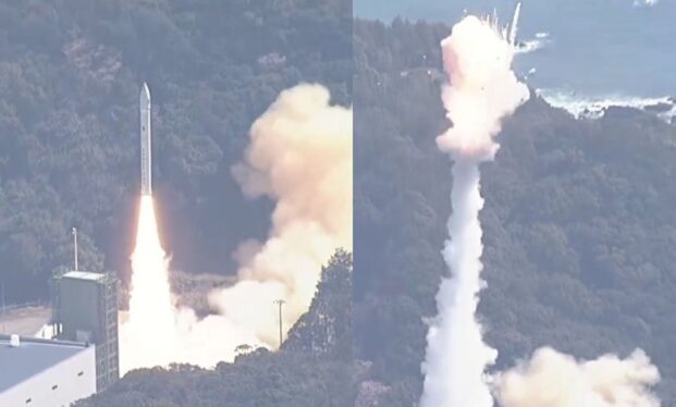 Japan’s 1st commercial rocket explodes shortly after liftoff (video)