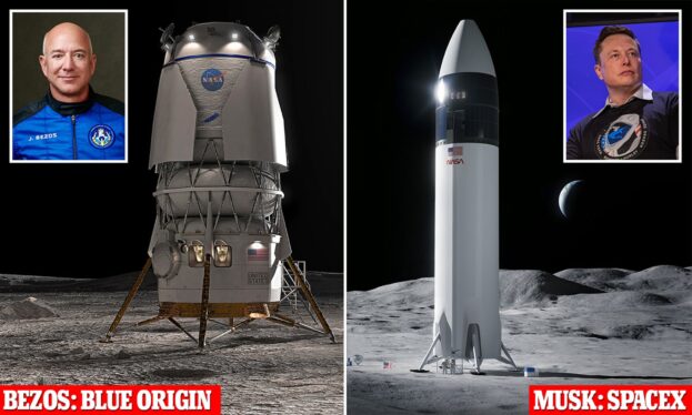 Jeff Bezos’s Blue Origin Could Race SpaceX to the Moon