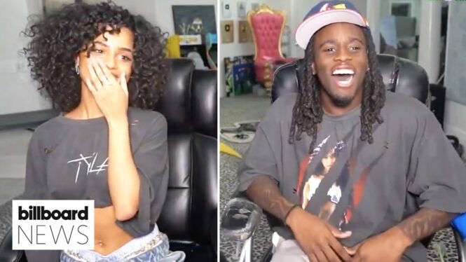 Kai Cenat Tries to Shoot His Shot With Tyla by Asking Her on a Date | Billboard News