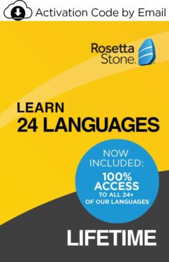 Learn 24 languages: Get 50% off lifetime access to Rosetta Stone