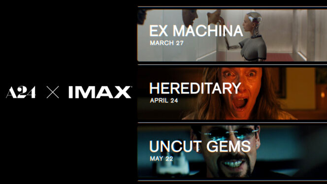 Major A24 Movies To Screen In IMAX For Monthly Screening Series, Starting With Ex Machina